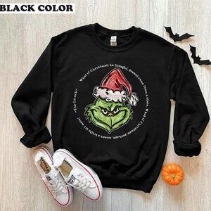 The Grinch Christmas Sweatshirt, Christmas Xmas Sweatshirt 99